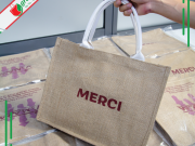 Túi Vải Đay Merci