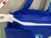 Túi vải không dệt có dây kéo