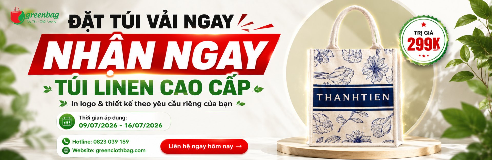 công ty in ấn túi vải balo Hà Nội, TPHCM