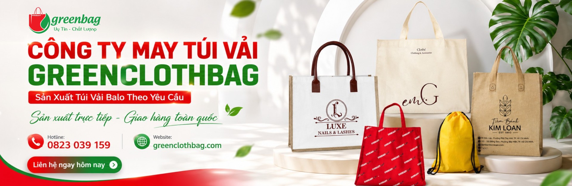 Công ty may túi vải balo chất lượng tại Hà Nội, TPHCM
