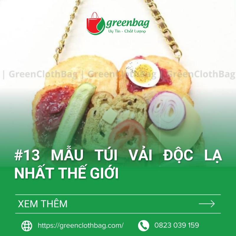 #13 Mẫu túi độc lạ nhất trên thế giới