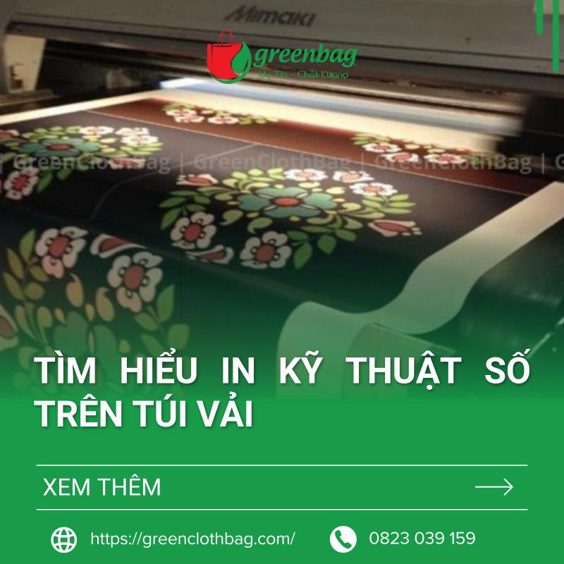 Tìm hiểu in kỹ thuật số trên vải