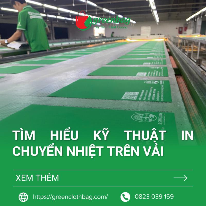 Tìm hiểu kỹ thuật in chuyển nhiệt trên vải
