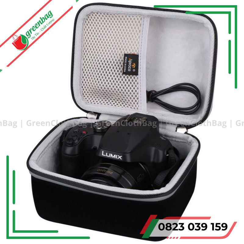 Túi Canvas Đựng Máy Ảnh Bảo Vệ Thiết Bị An Toàn